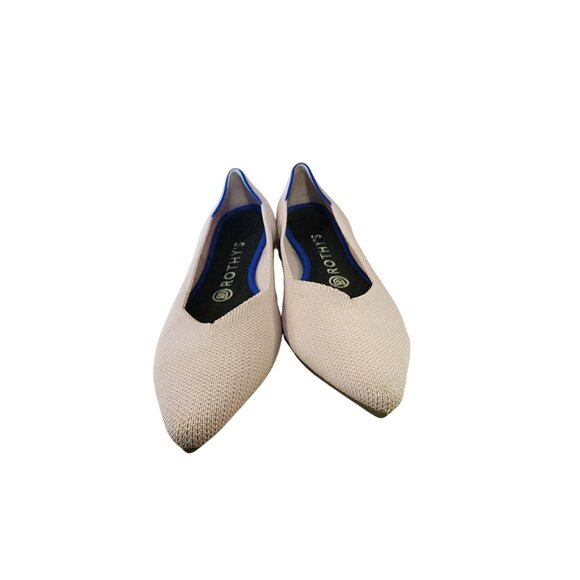 Rothy's The Point Ballet Flats Shoes Bird's Eye Womens size 7W - Picture 2 of 6